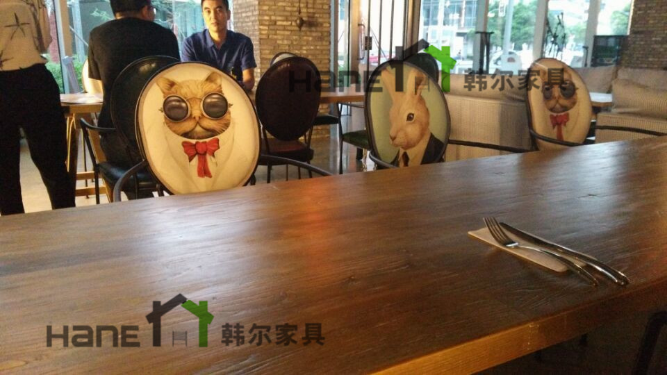 韩尔品牌定制 西餐厅桌订做，西餐桌尺寸，上海西餐厅桌椅厂
