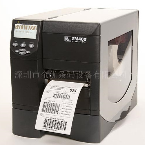 Zebra ZM400条码/标签打印机 斑马高速条码打印机
