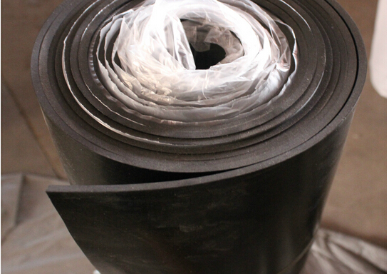 河北厂家生产 耐磨 抗震 黑色橡胶板 橡胶垫 耐磨橡胶板