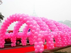 精品青岛气球放飞制造公司|气球放飞装饰