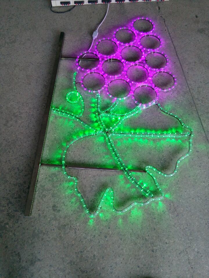 艺亮灯饰-led紫葡萄造型灯