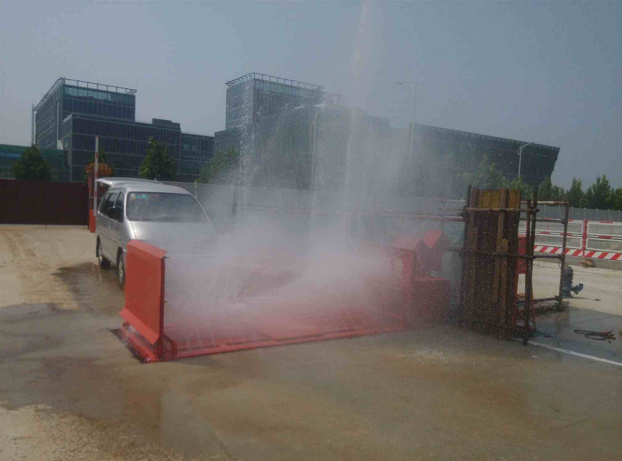 江西南昌县建筑工地进出车辆自动冲洗平台洗车台直销价格