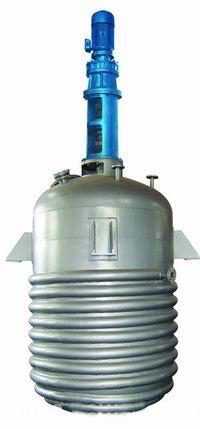 电加热不锈钢反应釜|蒸汽加热外盘管搅拌釜|树脂类反应罐