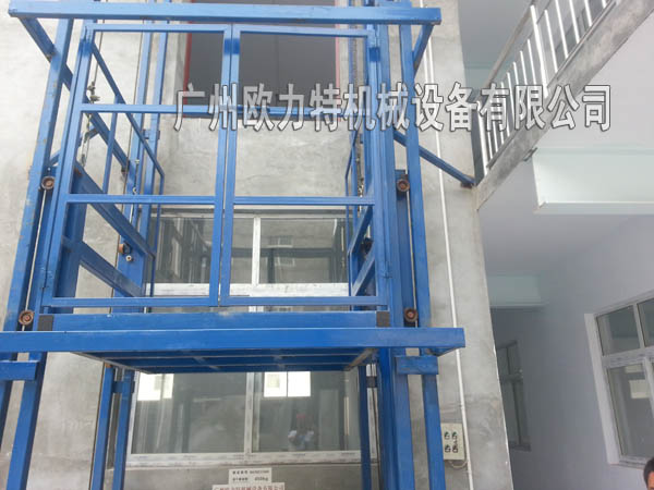 郑州升降货梯液压油缸动力系统
