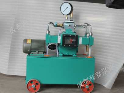 试压泵厂家推荐试压泵，4D-SY四缸电动试压泵，高压管道试压机