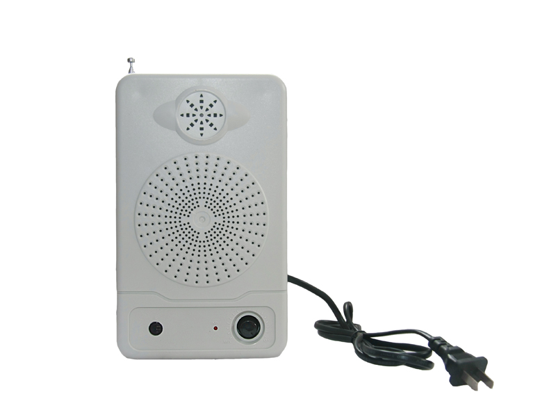 调频接收广播室内音箱5W壁挂音箱频率可调带静噪无线广播系统