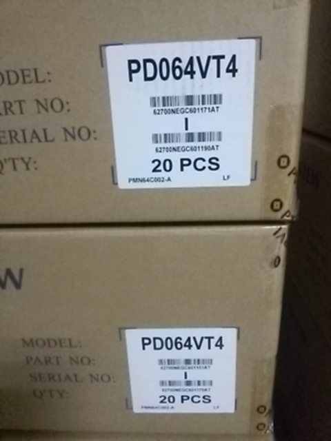 PVI/元太6.4寸全新原包PD064VT4 PD064VT5工业液晶屏现货直销