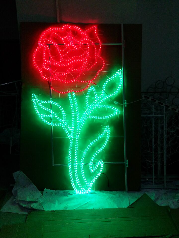 供应灯杆造型灯-新时代灯具-玫瑰飘香造型灯
