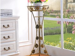 丰台落地欧式花盆架：泉州新滢出售专业的落地欧式花盆架