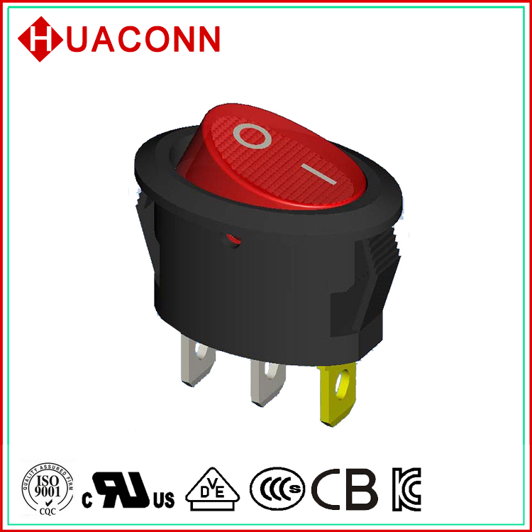 HUACONN带ENEC认证电焊机用船形开关