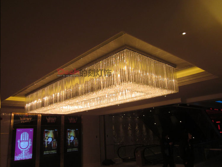 宜春、抚州市 定做酒店别墅娱乐场所工程水晶大型吊灯