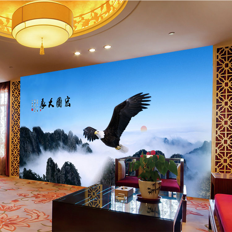 上海无缝墙布 个性定制大型壁画 墙纸 卧室沙发背景墙 厂家直销