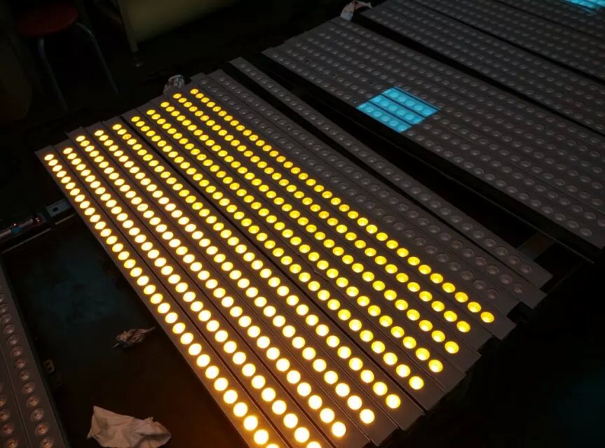 Led护栏管 LED数码管 常亮单色轮廓灯 6段 8段 16段 LED线条灯
