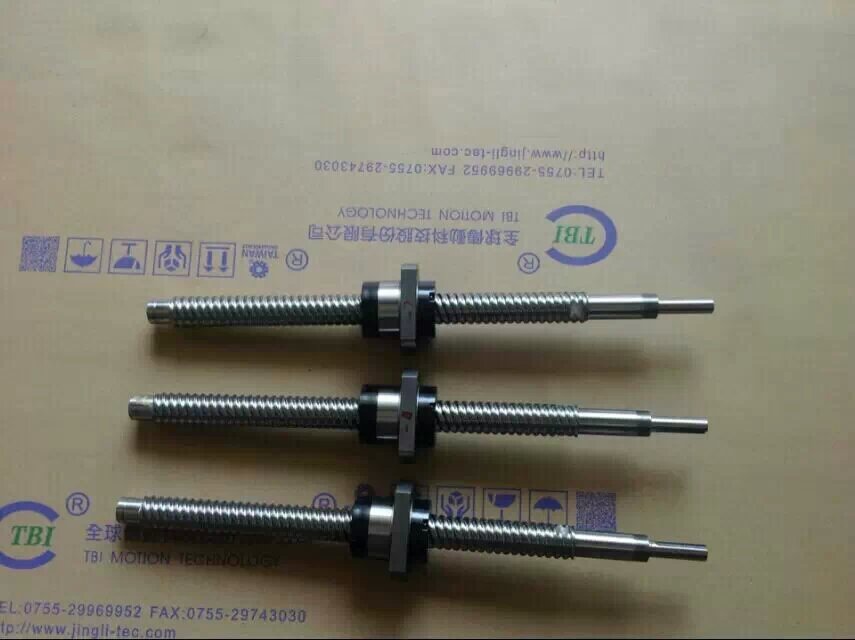 中国台湾TBI高速静音型双螺母滚珠丝杆DFS4020 DFS5005 DFS5010 DFS5020