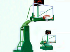 广西称心的电动液压篮球架供应 平南篮球架