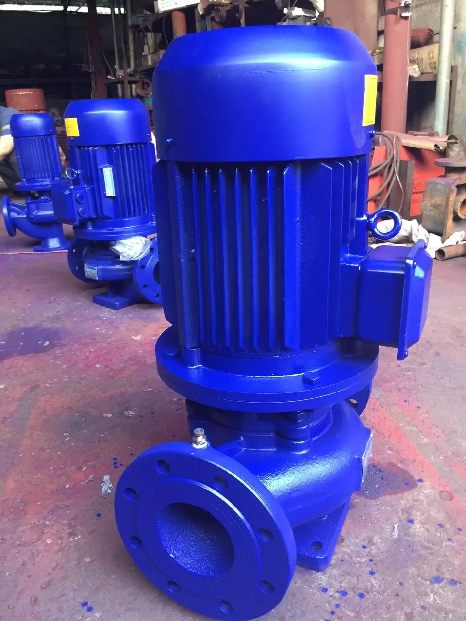 塑泉泵阀厂家供应IRG125-250立式管道离心泵.生活泵.空调泵.