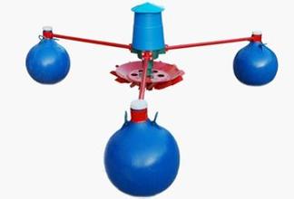 塑料叶轮式增氧机价格 浮球式增氧机