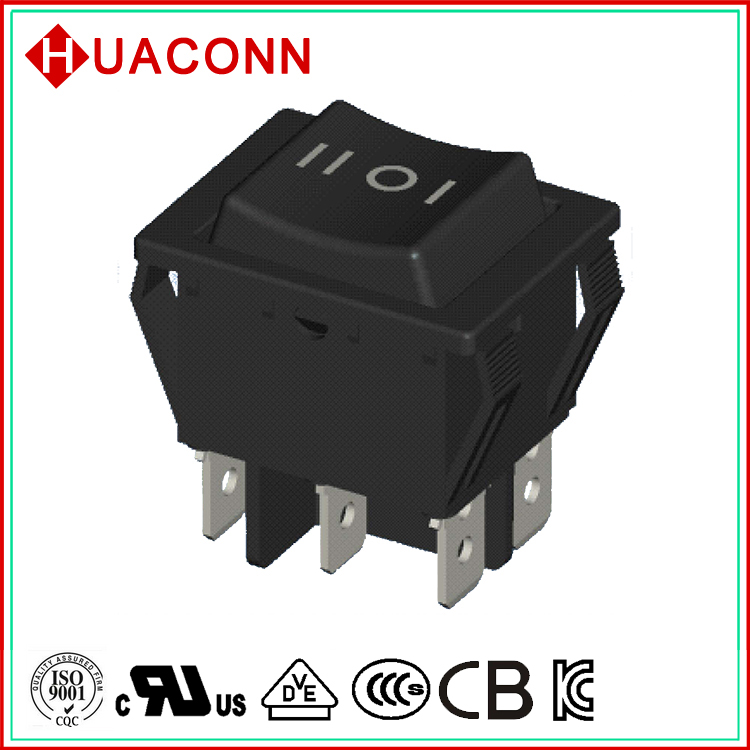 HUACONN带VDE认证HS9系列大电流翘板开关