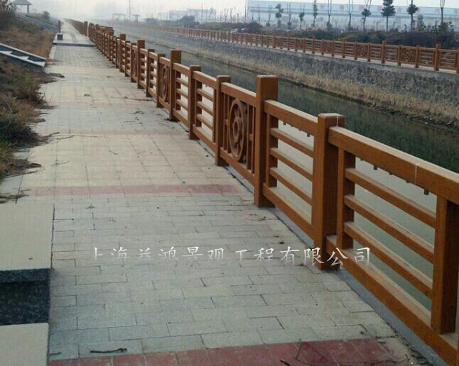 广西桂林大型生产厂家仿木栏杆仿石栏杆