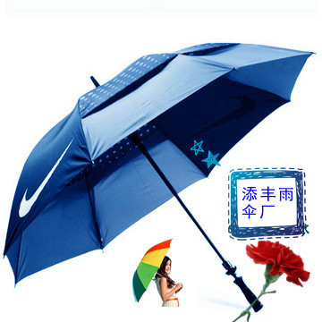 新春送礼可以选择，2016促销礼品高尔夫伞，30寸全纤维高尔夫品牌伞，广告太阳伞