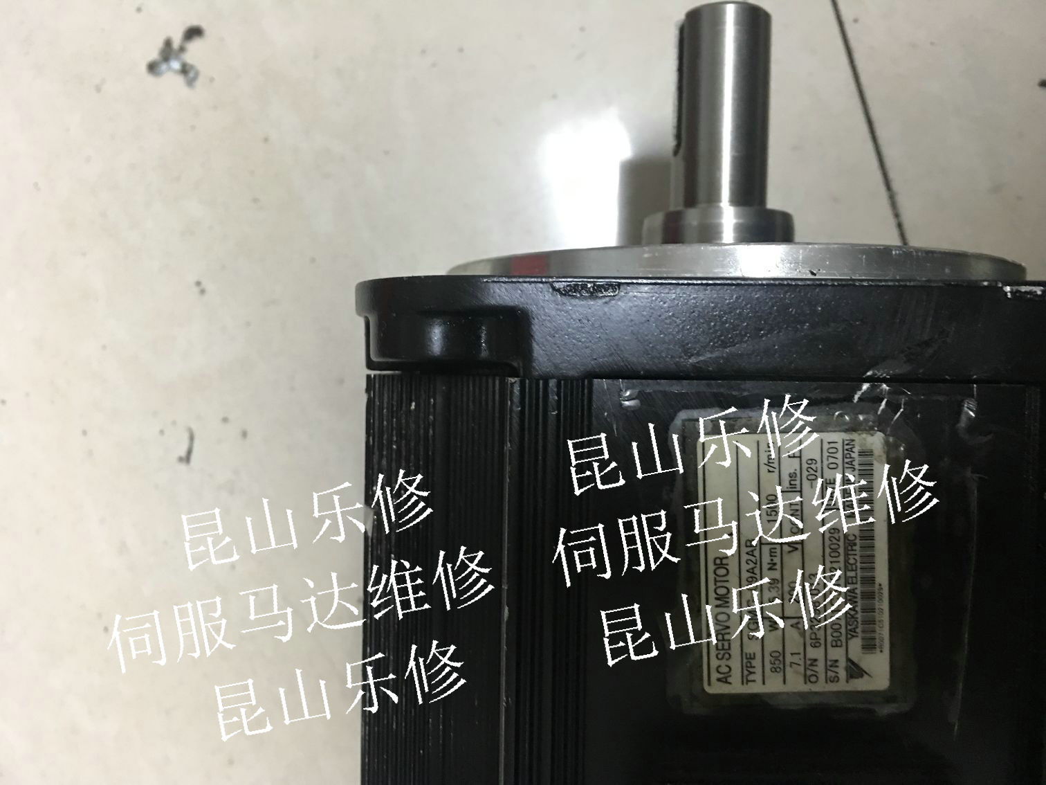 上海松江AB伺服电机维修MPL-B4560F-SJ72AA维修刹车更换轴承调试原点