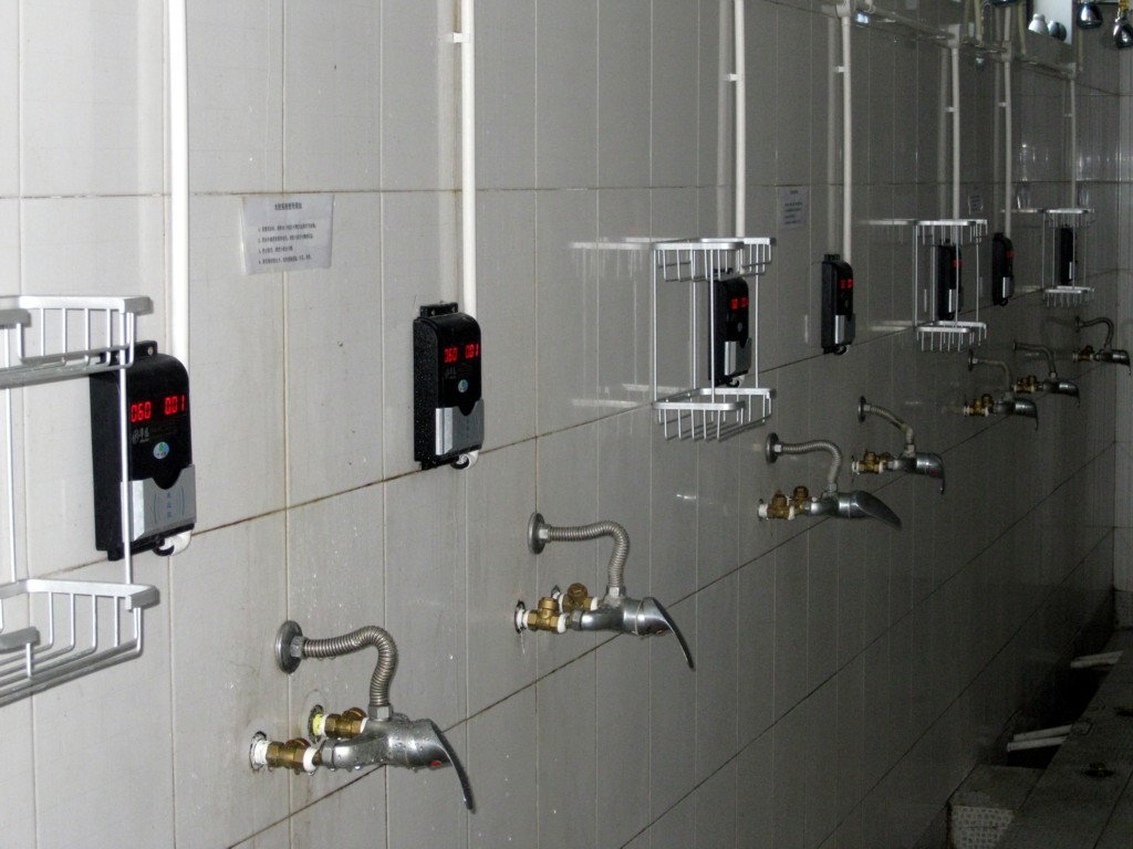 淋浴水控机设备,澡堂淋浴控制器