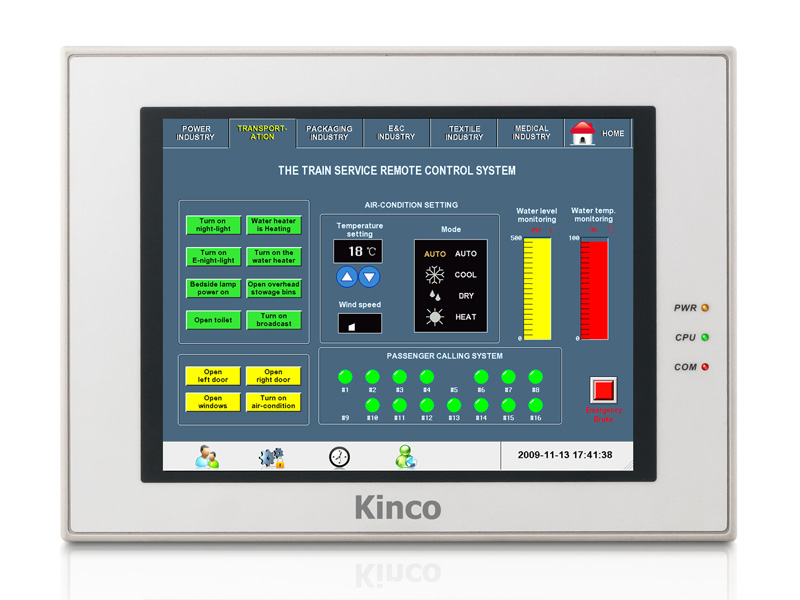 Kinco触摸屏 MT5000系列kinco人机界面总线型