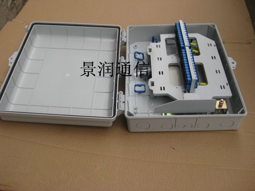 48芯光纤入户网络配线箱 ABS 冷轧板 SMC 48芯光缆配线箱