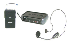 舒尔PGX14PG30无线头戴式系统