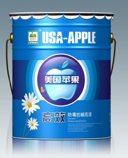 美国苹果内墙高效防霉抗碱底漆