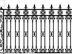 铸铁围栏价格、定制铸铁围栏、铸铁围栏生产企业