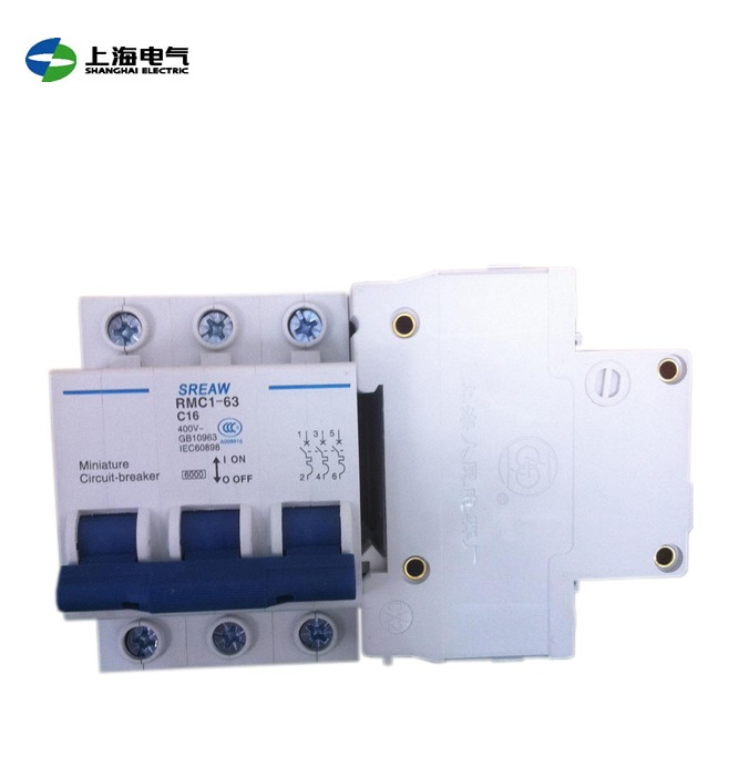 RMC1-63 63A小型断路器参数,价格上海人民电器厂