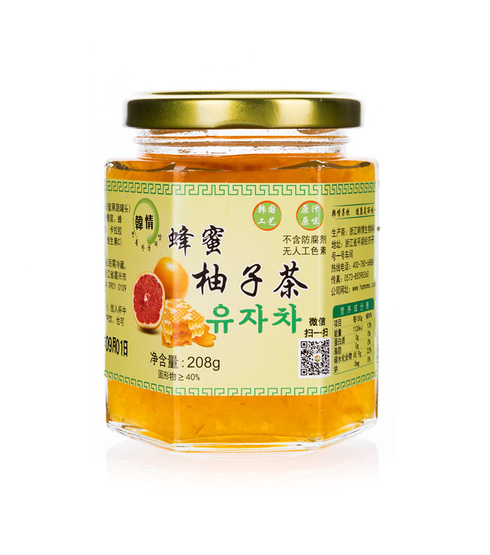 蜂蜜柚子茶208g