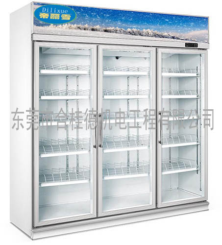帝丽雪便利店冰柜饮料冷藏柜冰箱商用三门展示柜冷柜生产厂家