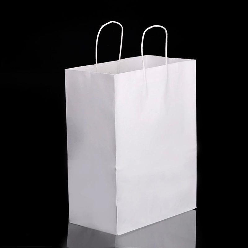 现货批发空白手提牛皮纸袋 服装袋定做礼品包装购物袋个性化印刷