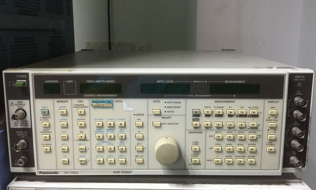 Panasonic VP-7782A 音频分析仪 松下 VP-7782A 音频分析仪