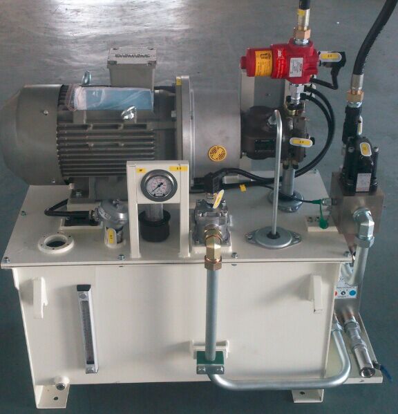 重庆组装德国力士乐REXROTH柱塞泵A10VSO液压系统液压站