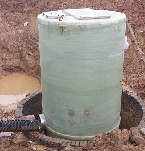 河南污水提升泵站 一体化预制泵站