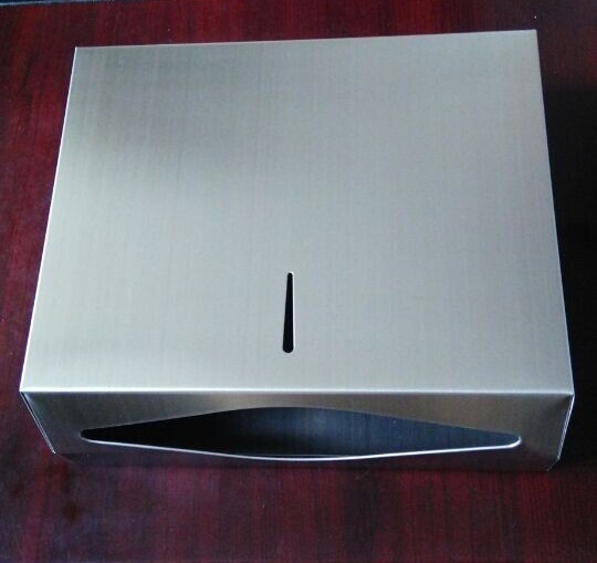 手纸盒 304不锈钢擦手纸箱 装一包擦手纸抽纸盒 成都厂家批发包邮
