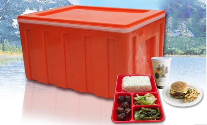 上海鲜宝60升食品保温箱、米饭保温箱、外卖保温箱