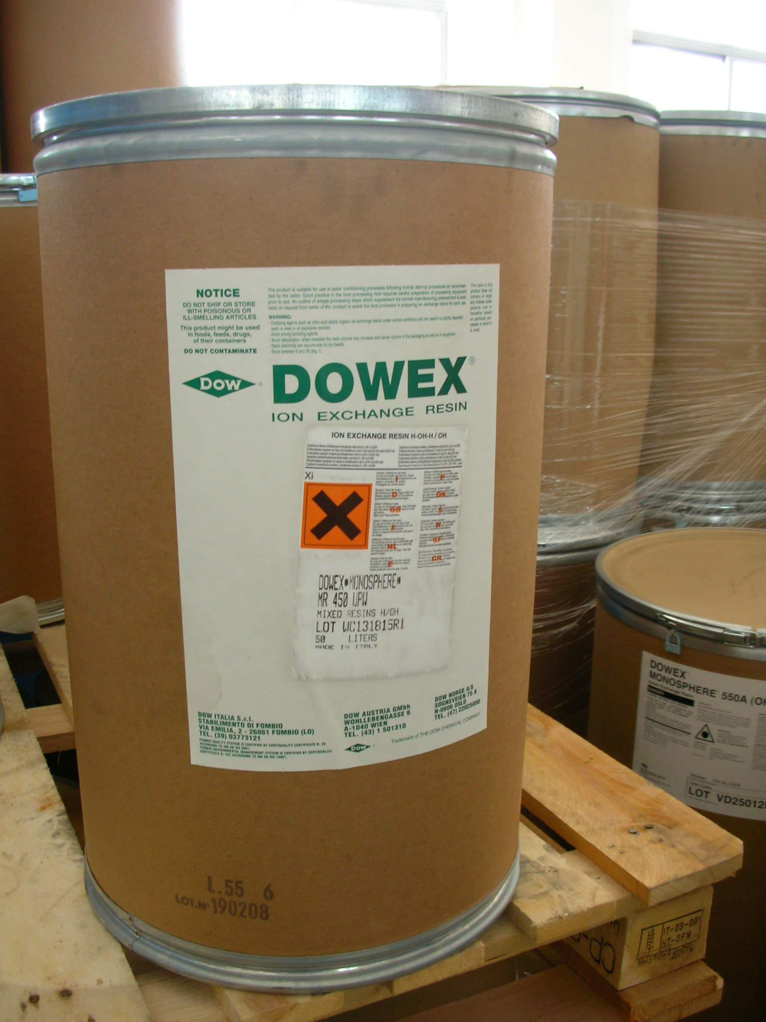 美国陶氏树脂MR-450UPW DOWEX抛光混床树脂