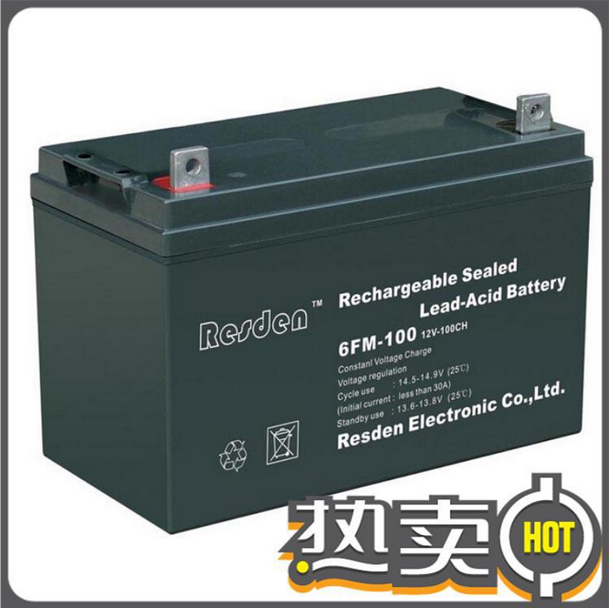 雷斯顿蓄电池12V120AH Resden蓄电池 雷斯顿蓄电池价格 12V120AH