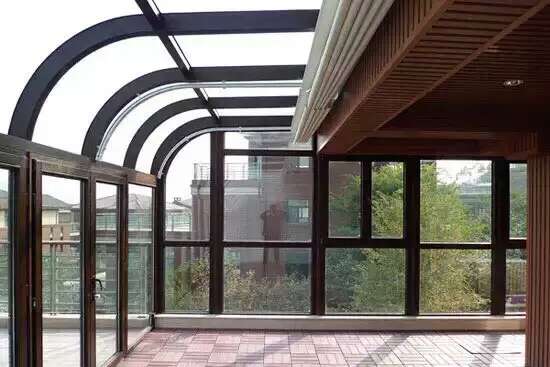 天津断桥铝门窗，封阳台，专业制作阳光房