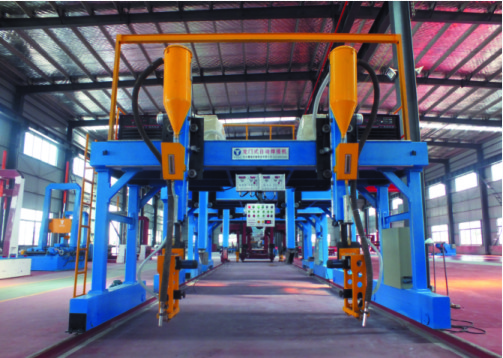 H型钢生产线设备龙门式焊接机