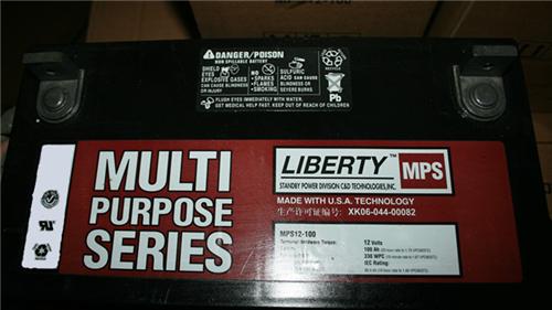 大力神蓄电池MPS12-100供应现货