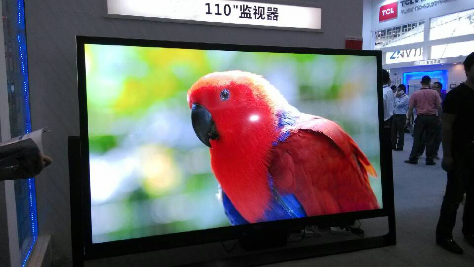 110寸网络液晶电视机广州少见销售110寸电视参数报价图片