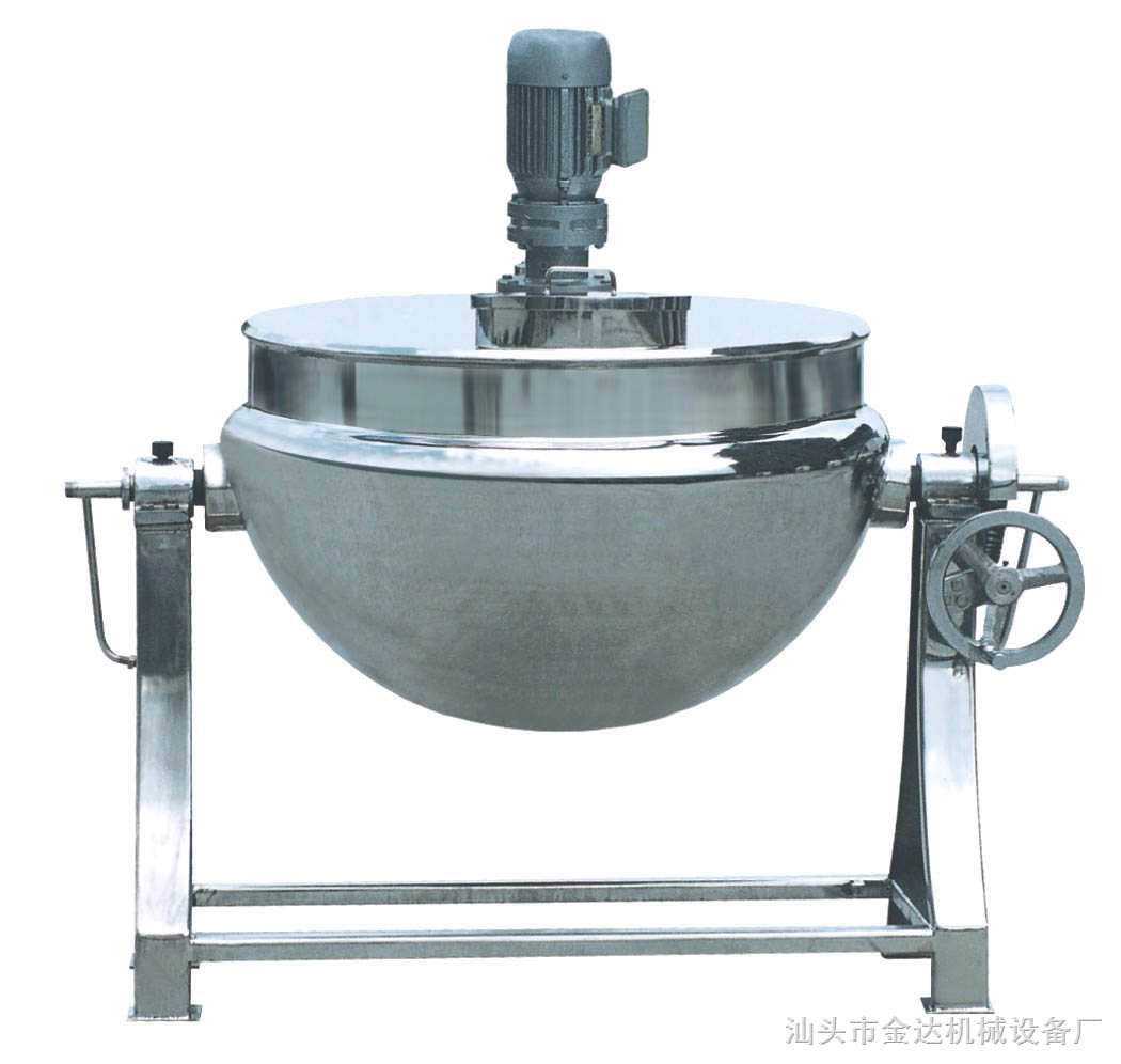 华远机械生产600L不锈钢蒸汽加热竹笋蒸煮锅