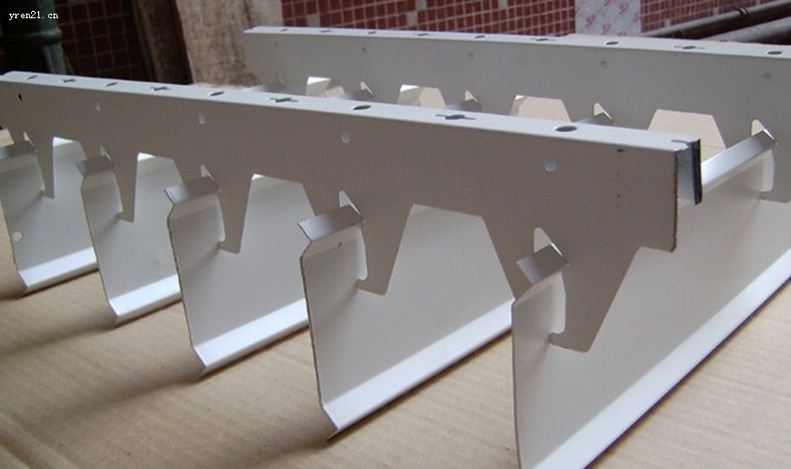 直销吊顶隔断铝挂片厂家，7型铝挂片，s型铝挂片，铝挂片安装方法