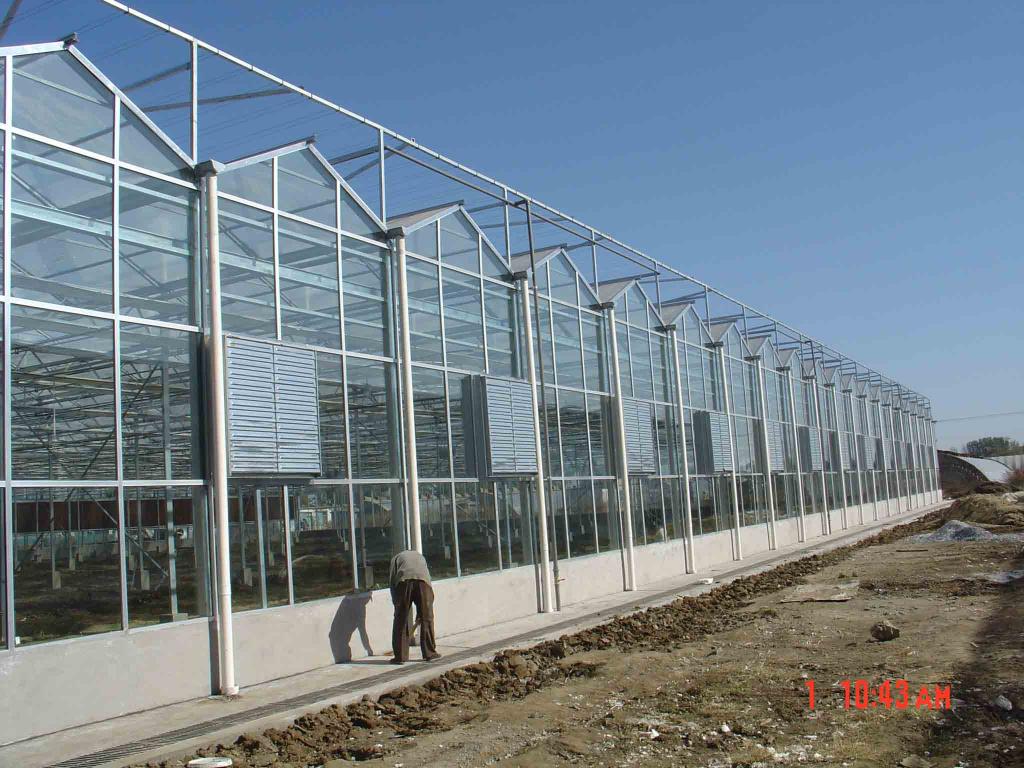 玻璃温室建造@玻璃温室建造厂家￥玻璃花卉温室