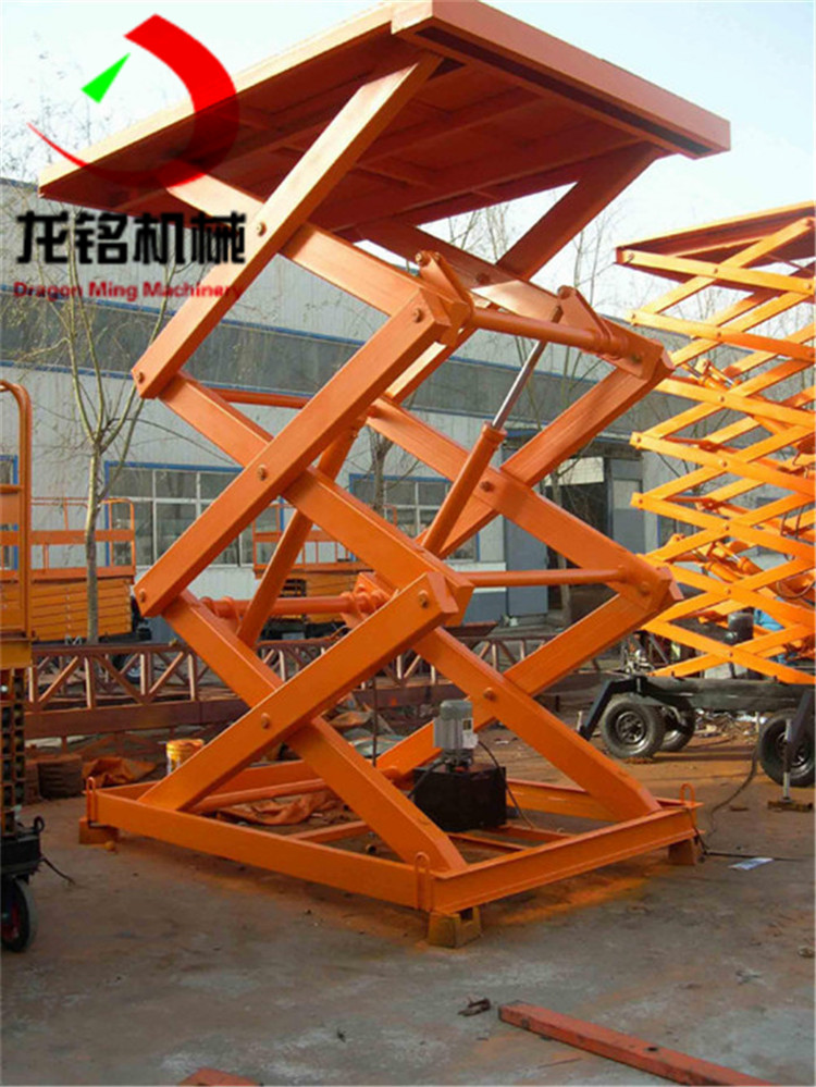 天津龙铭升降机 厂家直销 固定剪叉式升降机4米 6米 8米 可定制